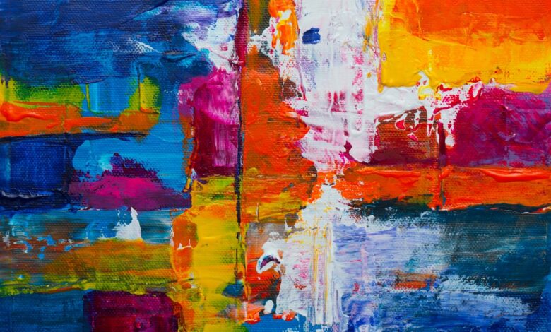 Fine art gallery interior in London